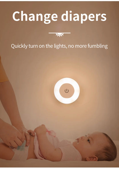 Automatic Dimmable LED Bedside Lamp