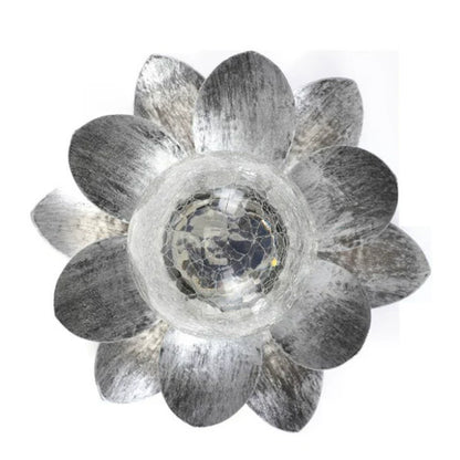 Colorful Glass Outdoor Solar Lamp