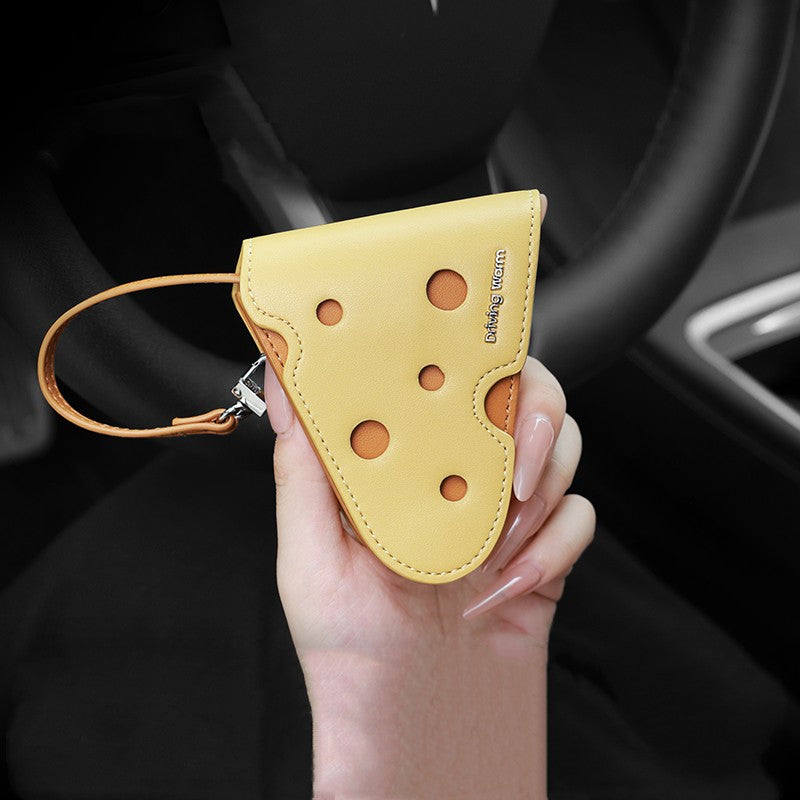Adorable Cheese Shaped Coin Purse