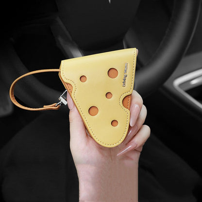 Adorable Cheese Shaped Coin Purse
