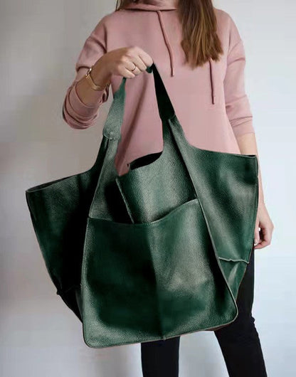 Vegan Leather Tote Bag | Lightweight Bevez