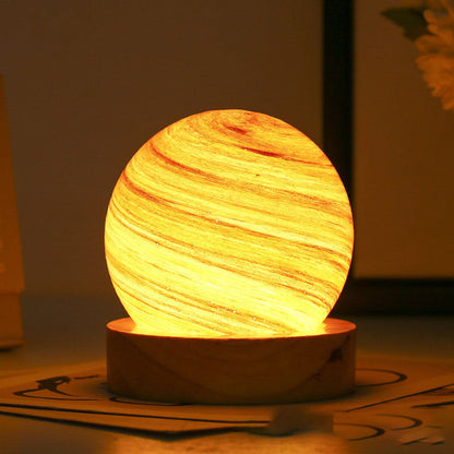 Colorful Globe Table Lamp
