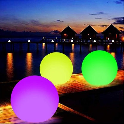 Colorful LED Beach Ball with Remote Control - Befez
