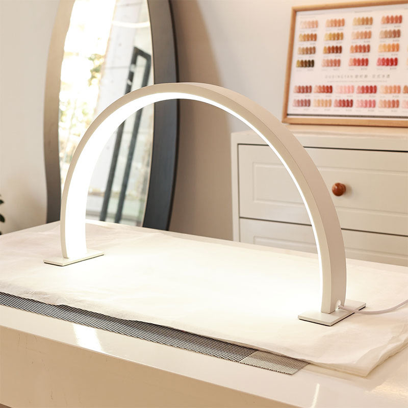 Compact LED Nail Table Lamp U-Shaped Desk Light