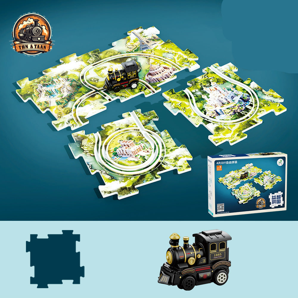 Fun Holiday Train Jigsaw Toy - Befez