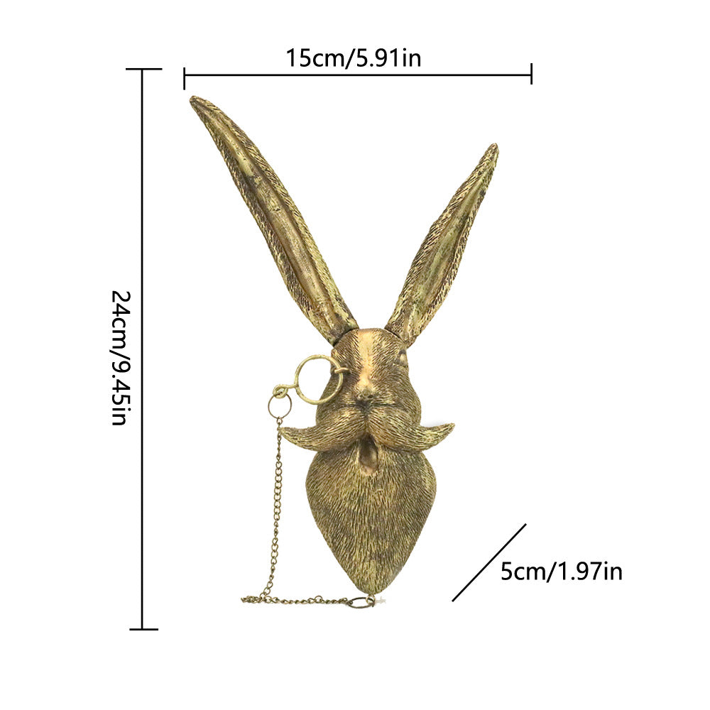 Stylish Wildlife Head Wall Decor