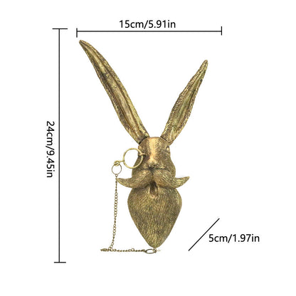 Stylish Wildlife Head Wall Decor