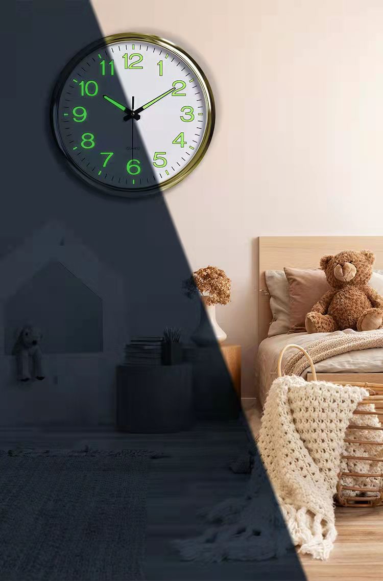 Quiet LED Classroom Wall Clock