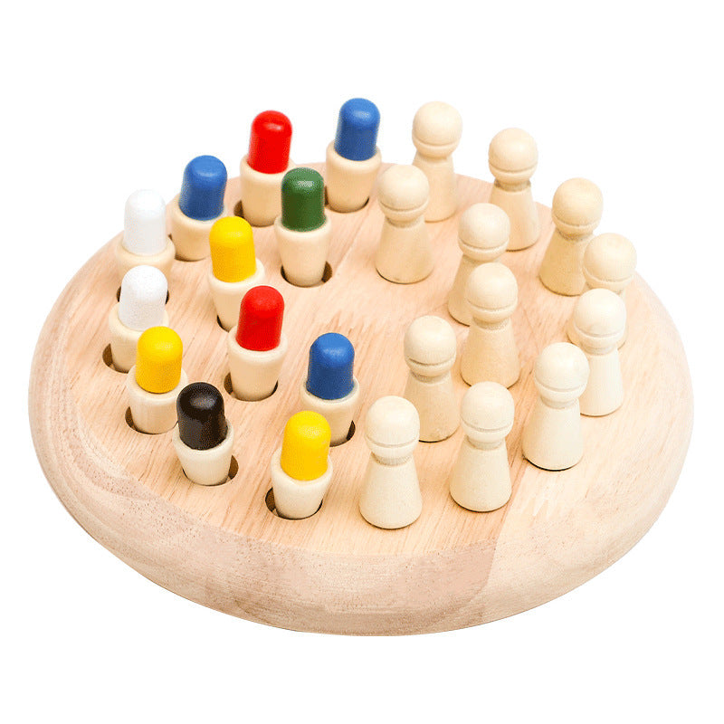 Classic Wooden Brain Chess Set