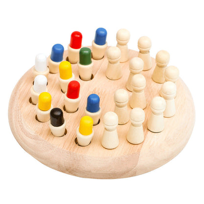 Classic Wooden Brain Chess Set