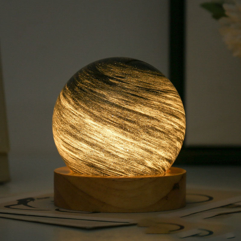 Colorful Globe Table Lamp