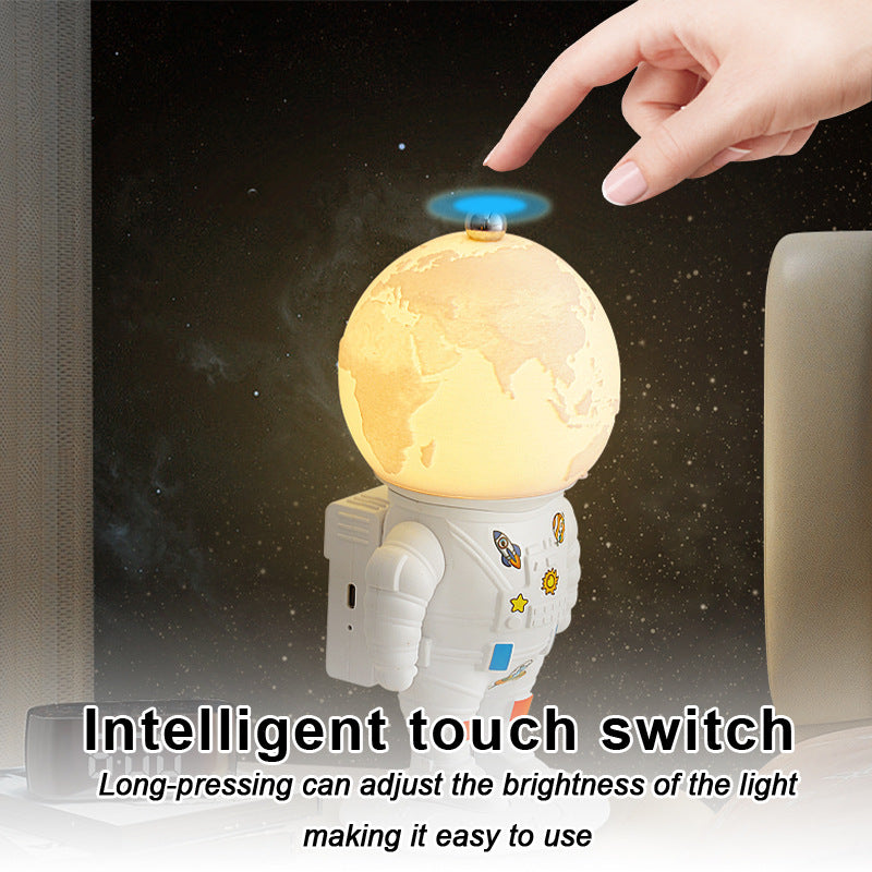 Space Theme LED Nightlight Table Lamp Home Decor Gift