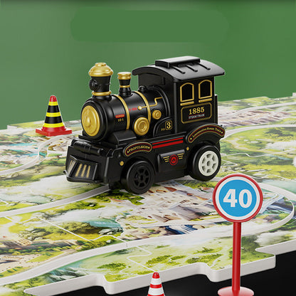 Fun Holiday Train Jigsaw Toy