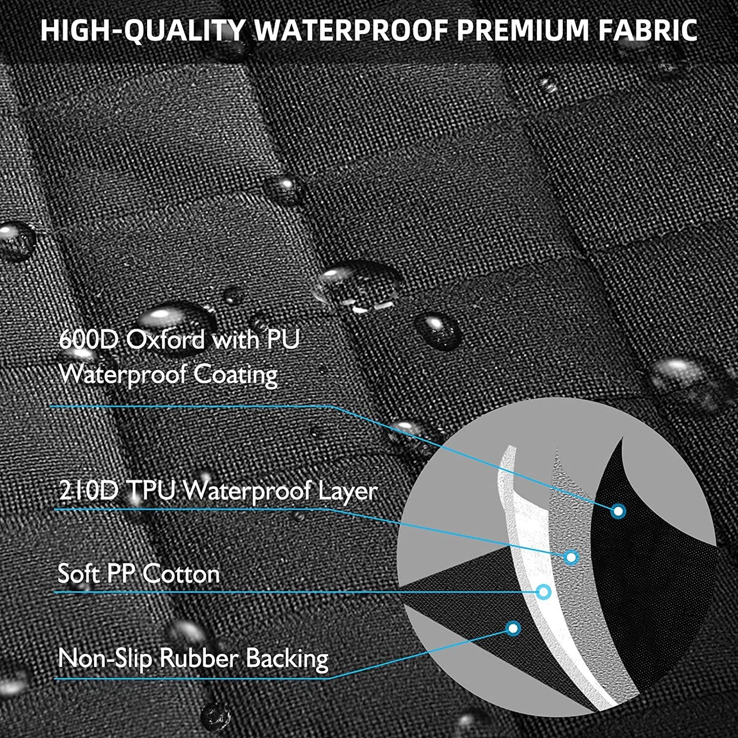 Durable Pet Boot Liner for SUV Cars