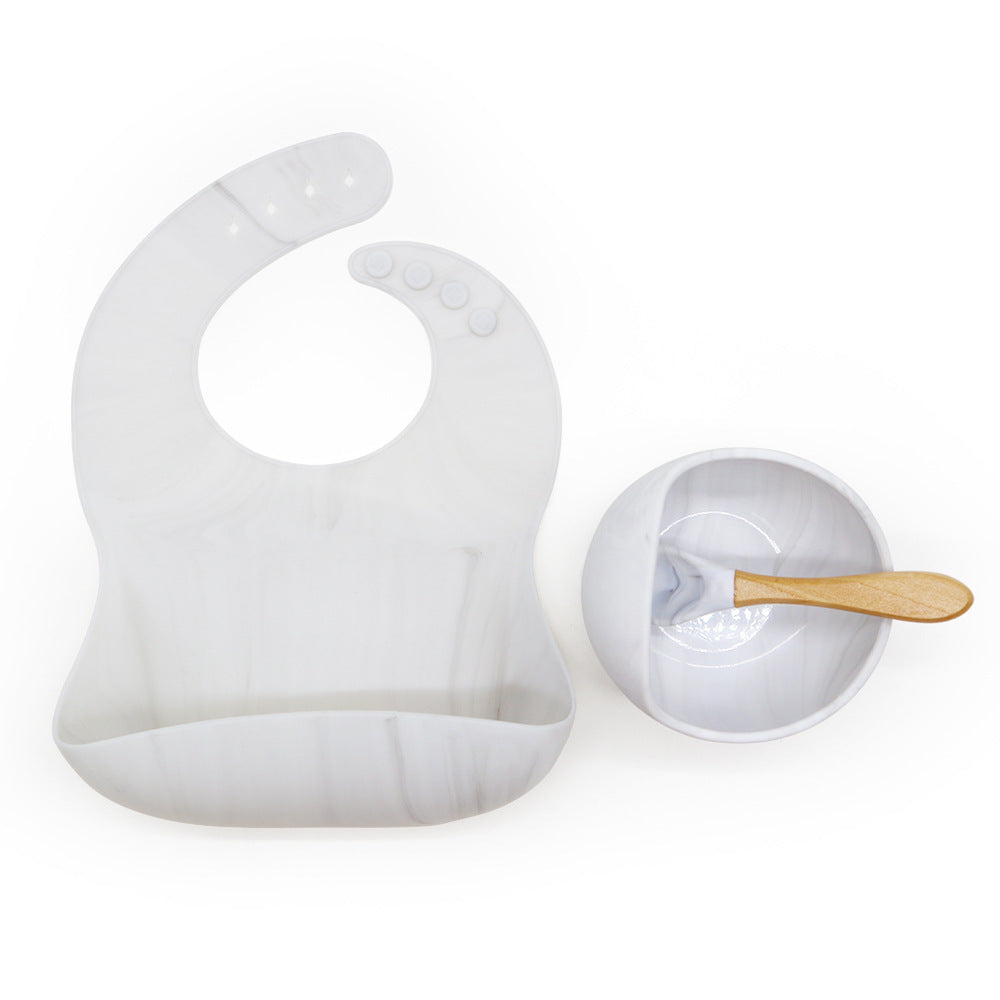 Soft Baby Silicone Feeding Set