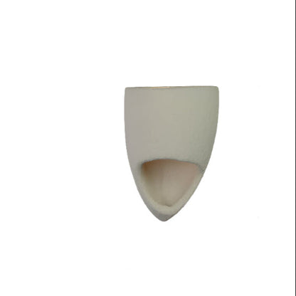 Simple White Textured Wall Lamp