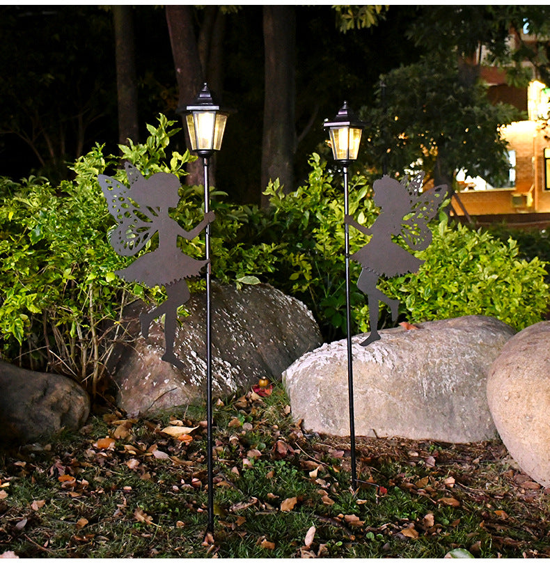 Solar Powered Garden Path Light, Waterproof Outdoor Decor Lamp