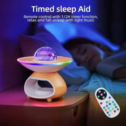 Colorful LED Wireless Charging Table Lamp