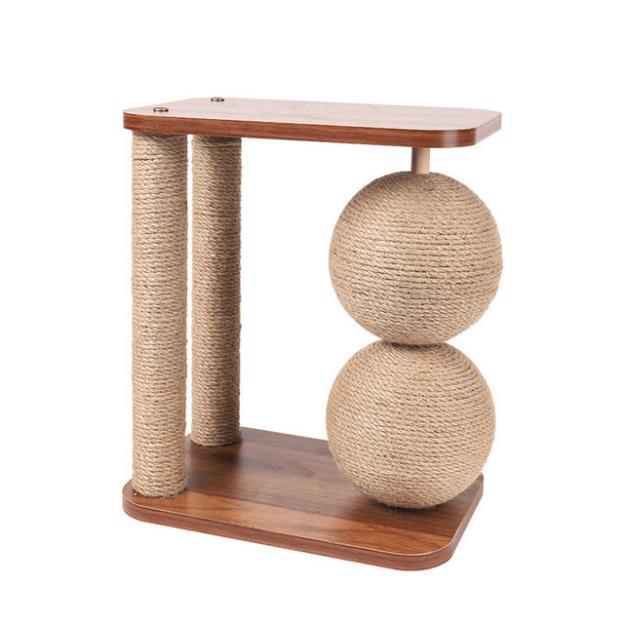 Natural Fiber Cat Scratcher Ball Toy