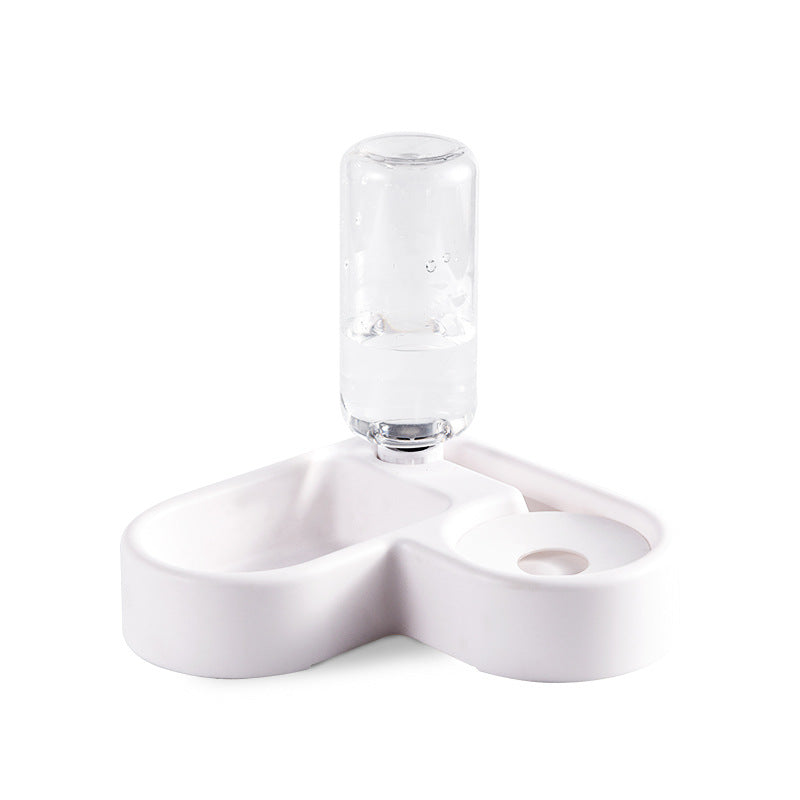 Cute Pet Food Bowl Feeder Station