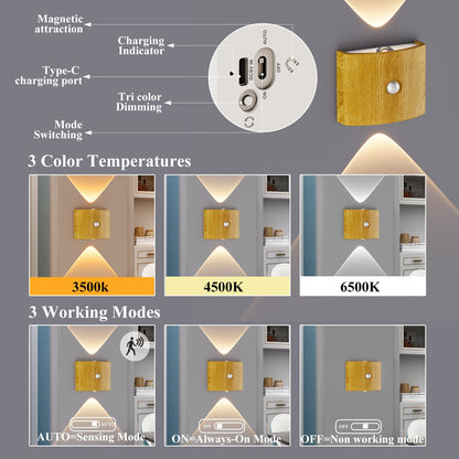 Easy Install Motion Sensor LED Wall Light