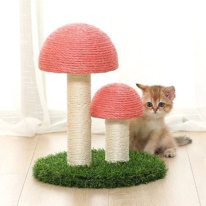 Natural Fiber Cat Tree Scratcher Post