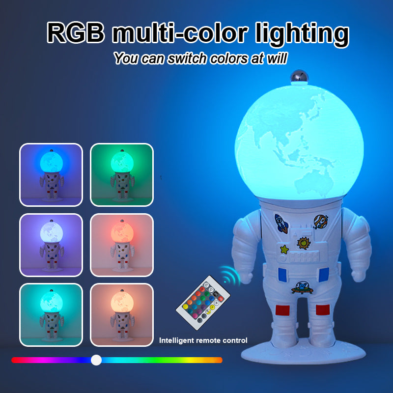 Space Theme LED Nightlight Table Lamp Home Decor Gift