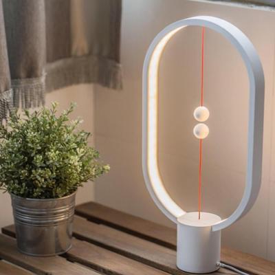 Sleek Floating Balance Lamp LED Modern Desk Light