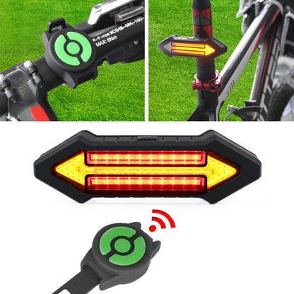 Smart Bike Rear LED Light Wireless Warning Signal - Befez