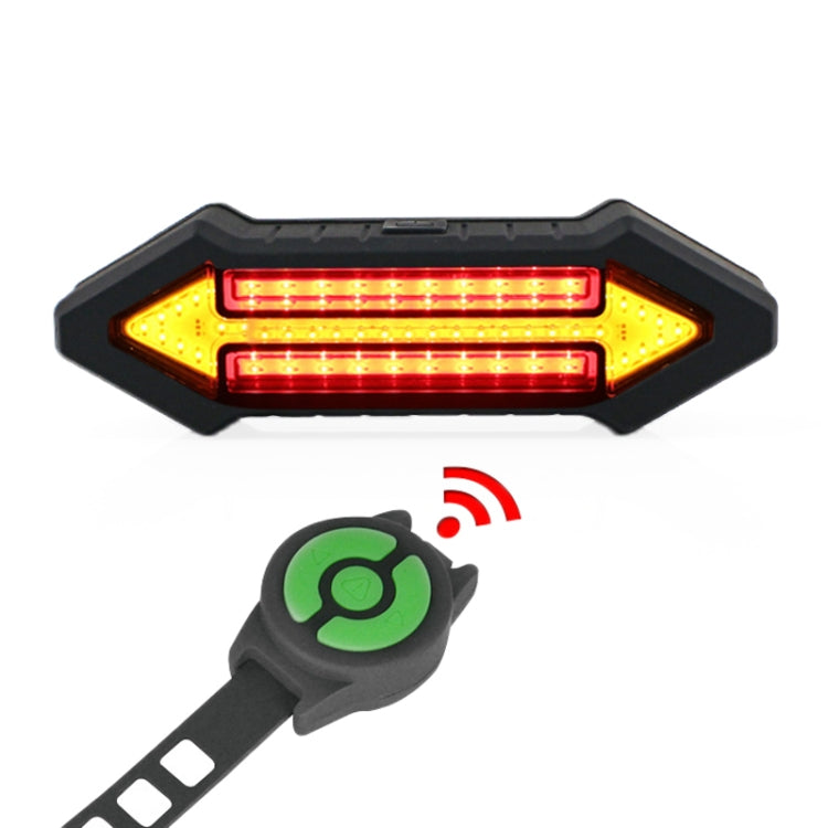 Smart Bike Rear LED Light Wireless Warning Signal