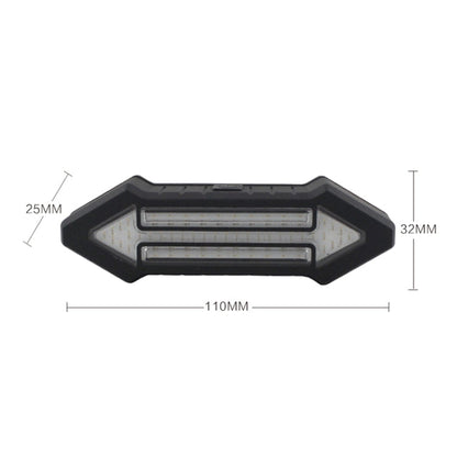 Smart Bike Rear LED Light Wireless Warning Signal