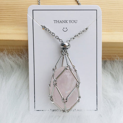 Sparkling Gemstone Pendant Necklace