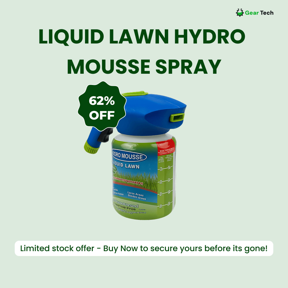 Quick Fix Lawn Seed Spray for Thin Spots & Pet Areas
