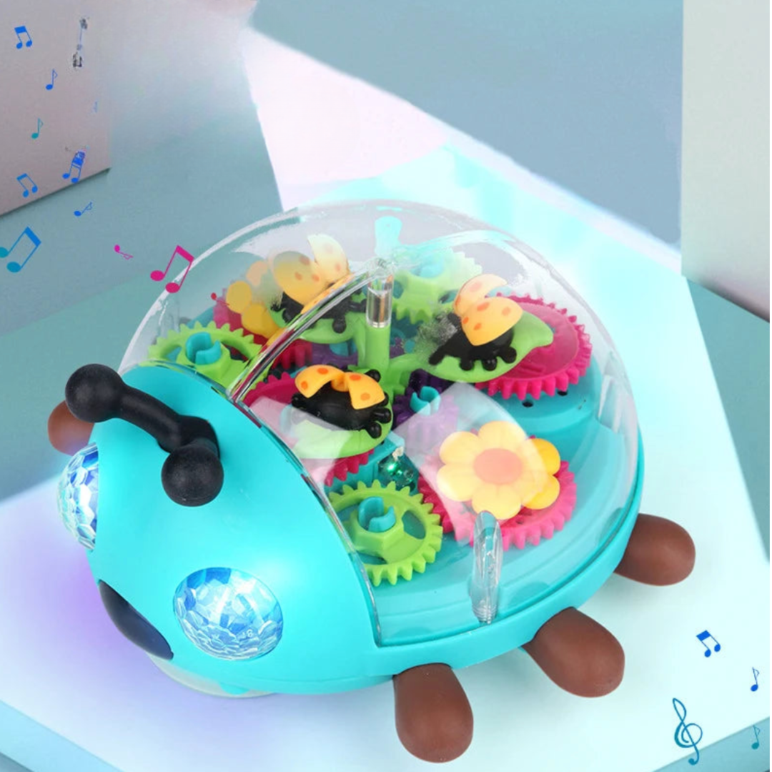 Fun Musical Ladybug Robot Toy