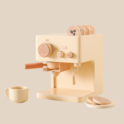 Fun Wooden Coffee Maker Playset for Kids - Befez