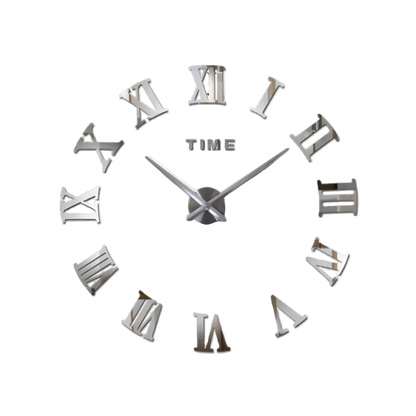 Classic White Wooden Wall Clock - Befez