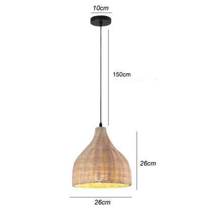 Natural Bamboo Table Lamp