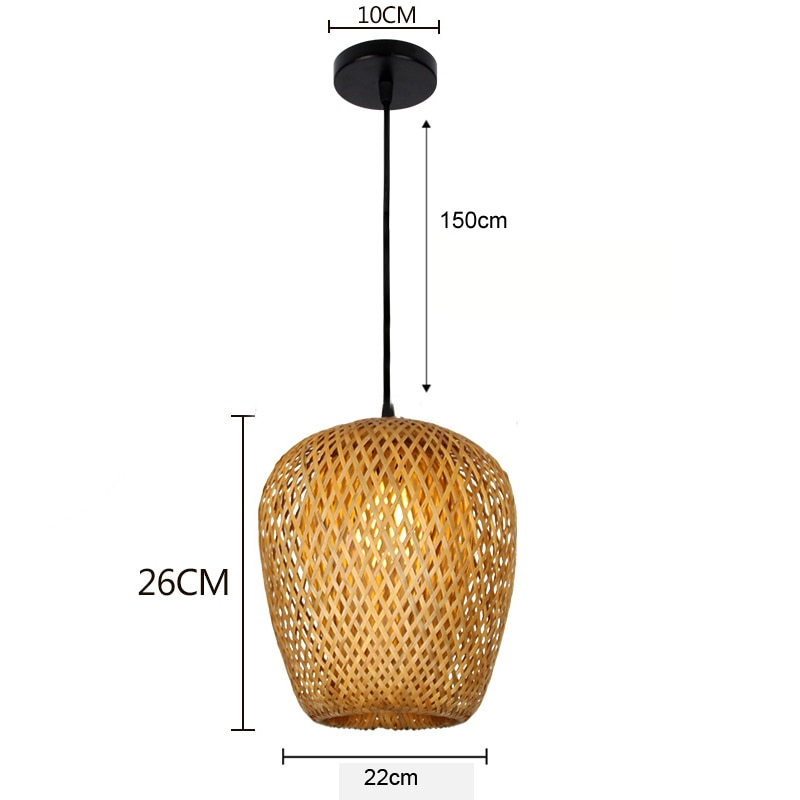 Natural Bamboo Table Lamp