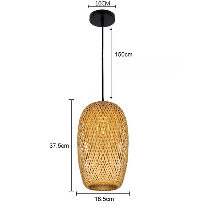 Natural Bamboo Table Lamp