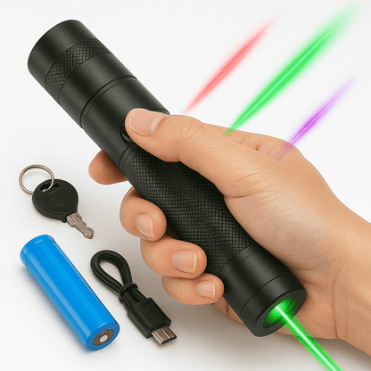 Portable LED Rechargeable Flashlight Torch