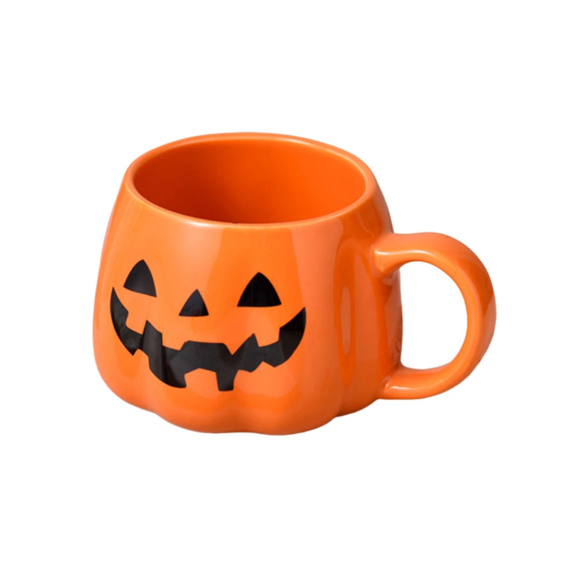 Spooky White Ceramic Mug