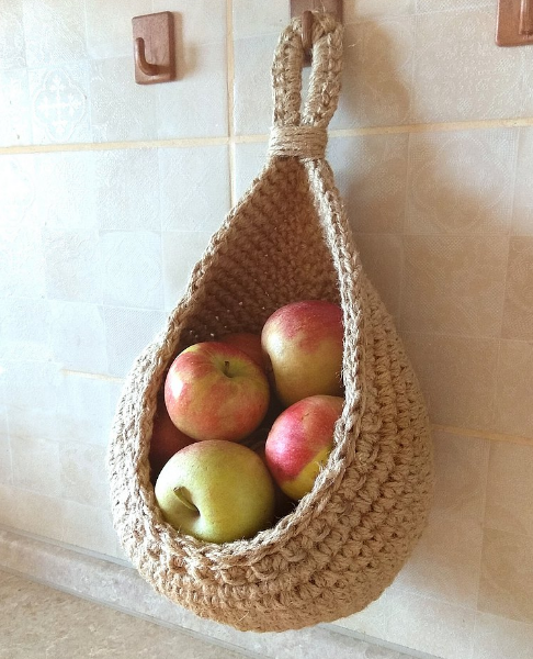 Bohemian Woven Macrame Wall Baskets