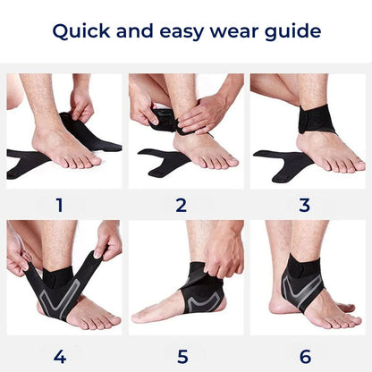 Comfortable Adjustable Ankle Support Brace