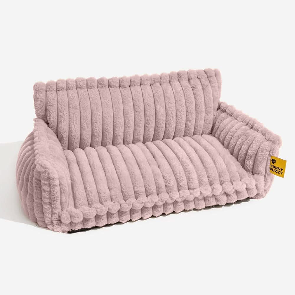 Comfortable Pet Bed with Supportive Neck Rest