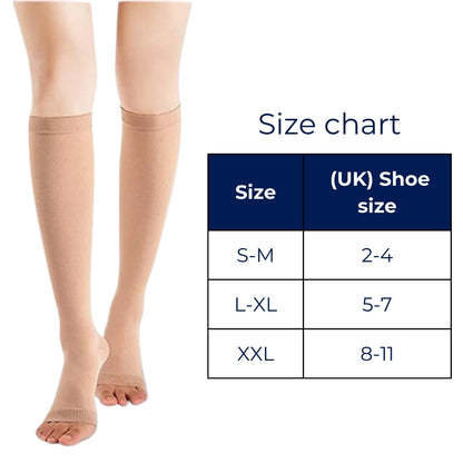 Supportive Medical Compression Socks for Pain Relief