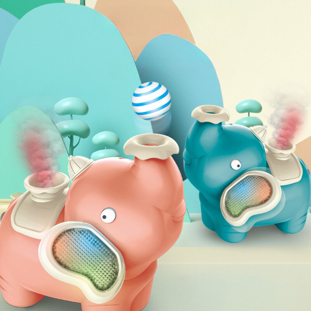 Colorful Elephant Water Fountain Toy