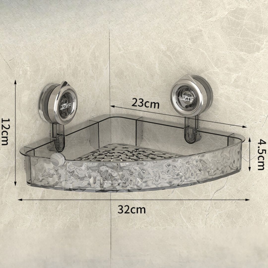 Sticky Bathroom Corner Storage Shelf - Befez
