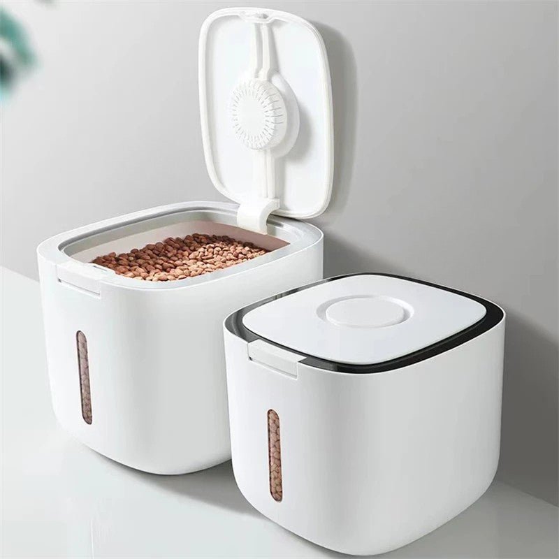 Pet Food Airtight Storage Bin with Scoop - Befez