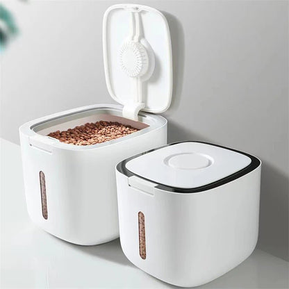 Pet Food Airtight Storage Bin with Scoop - Befez