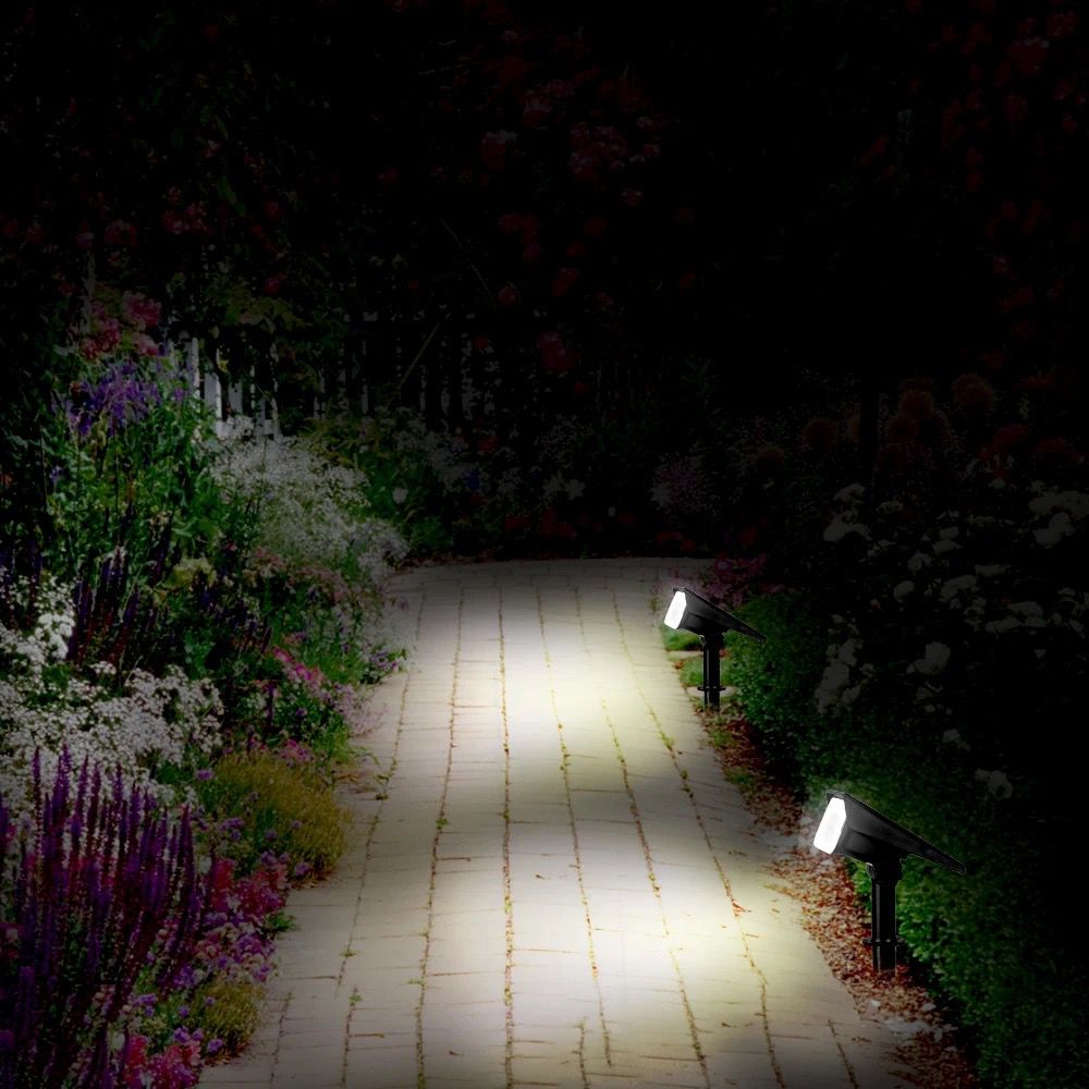 Bright Outdoor Solar Powered LED Garden Lamp
